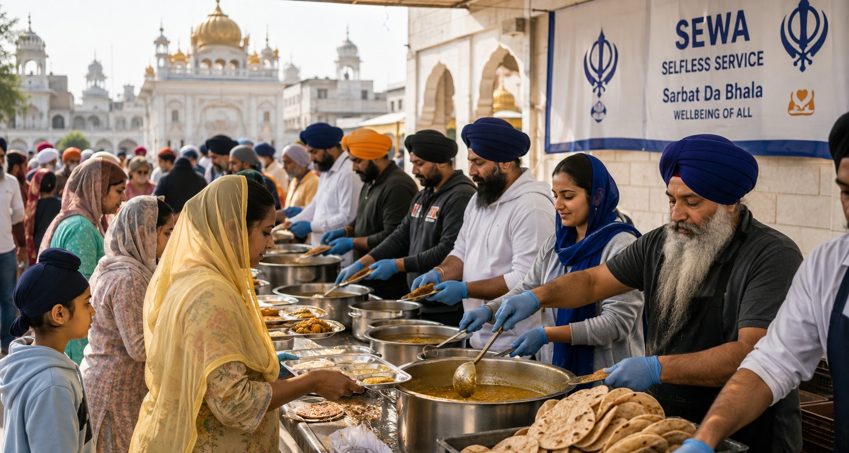 Sikh Sewa: Selfless Service, Langar and Community Care